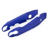 Protection de bras oscillant Polisport 125 YZ / 250 YZ 2006 à 2024 couleur bleu